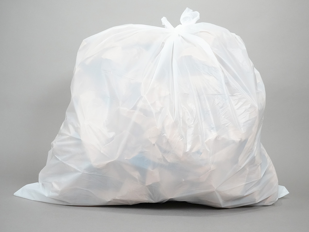 業務用PRO ゴミ袋 省資源タイプ 白半透明 90L 100枚 0.020mm