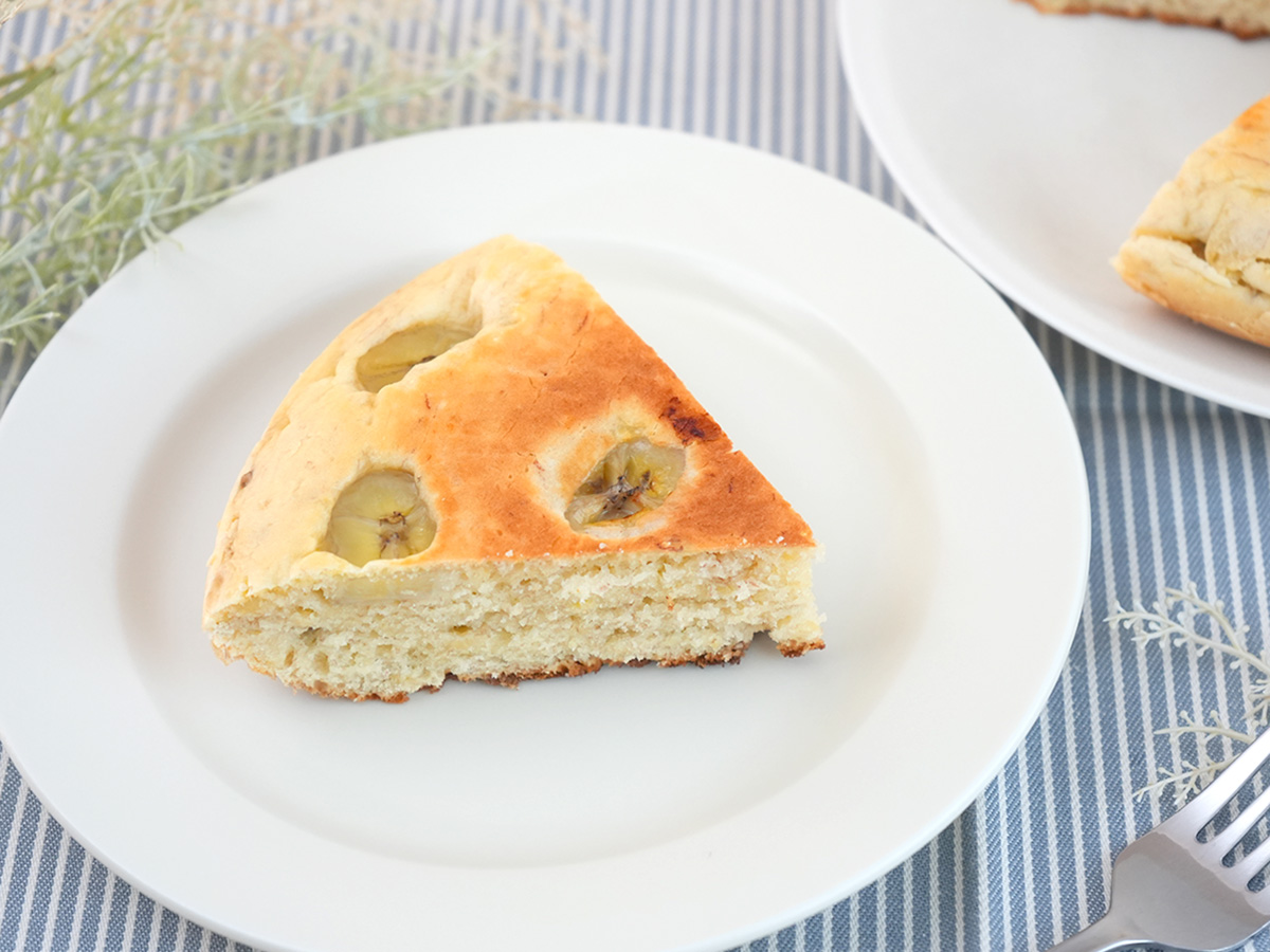 ポリ袋で後片付けの時間短縮！簡単「フライパンバナナブレッド」ポリ袋レシピ