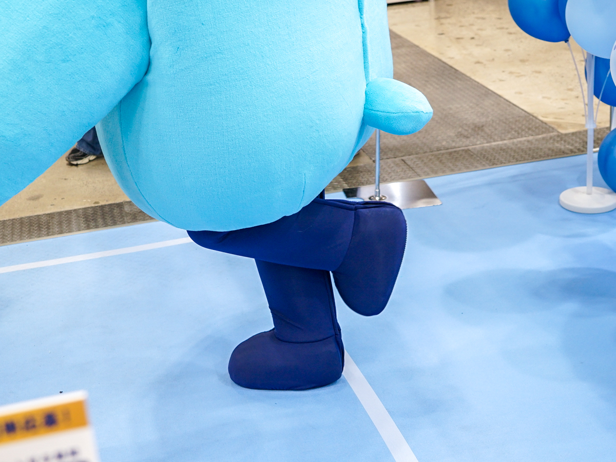公式キャラクター「かもめのサニー」のしっぽ