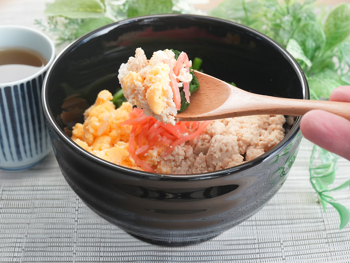 盛りつけシーン