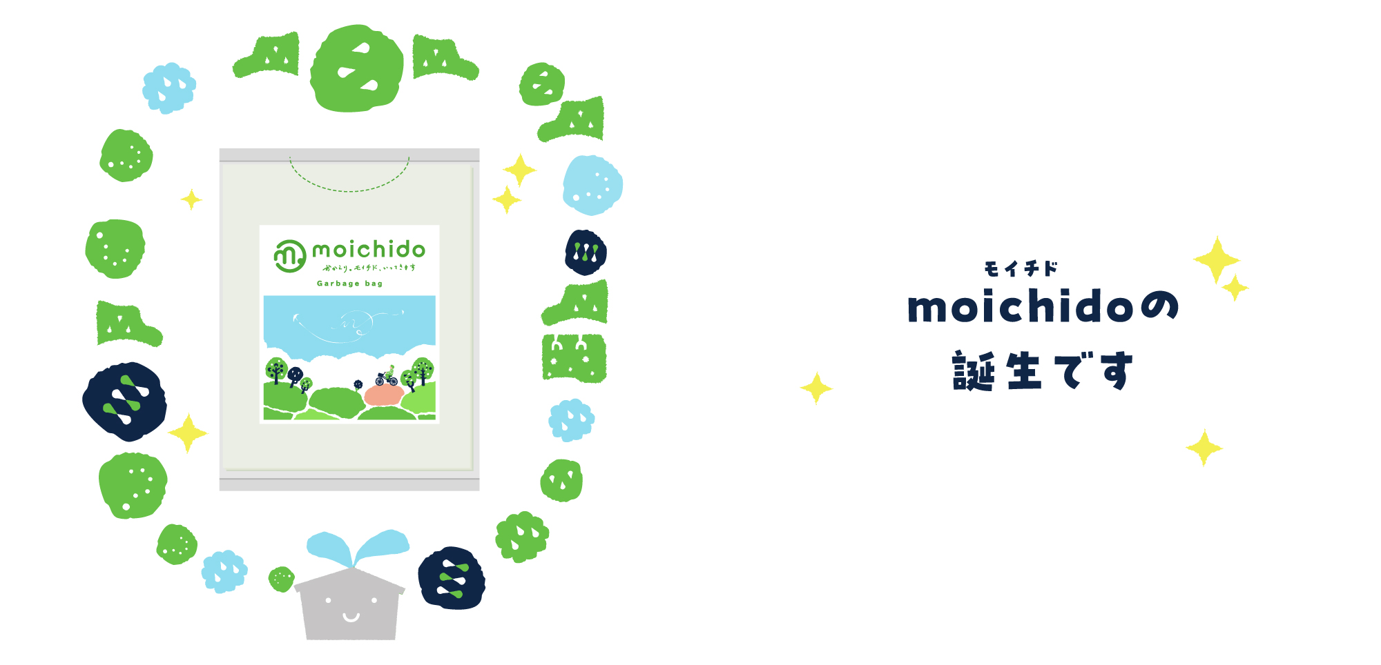環境と人に優しいゴミ袋 moichido（モイチド） | ポリ袋・ゴミ袋の