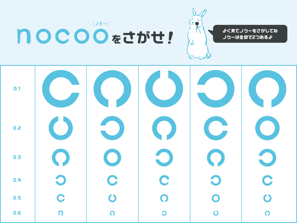 nocooをさがせ 問題