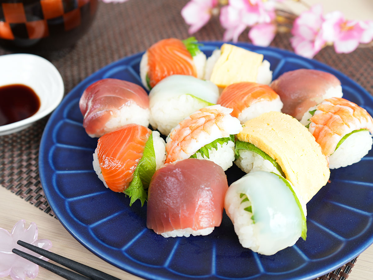 簡単華やか！「手毬寿司」ポリ袋レシピ