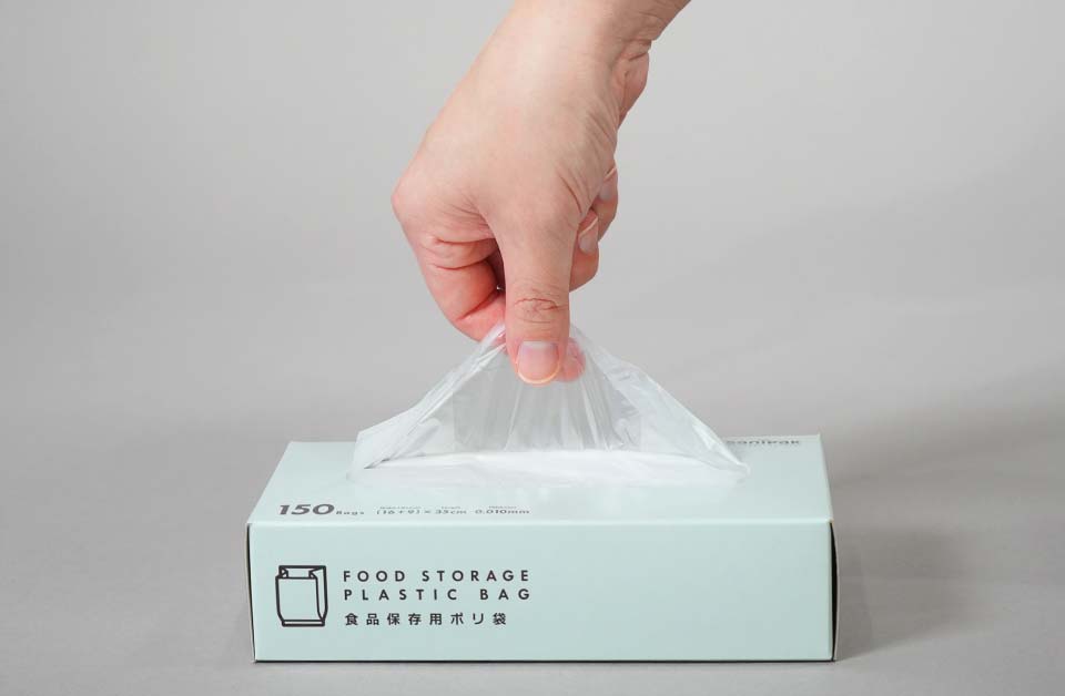 置いて使えるので一枚ずつ取り出しやすい画像