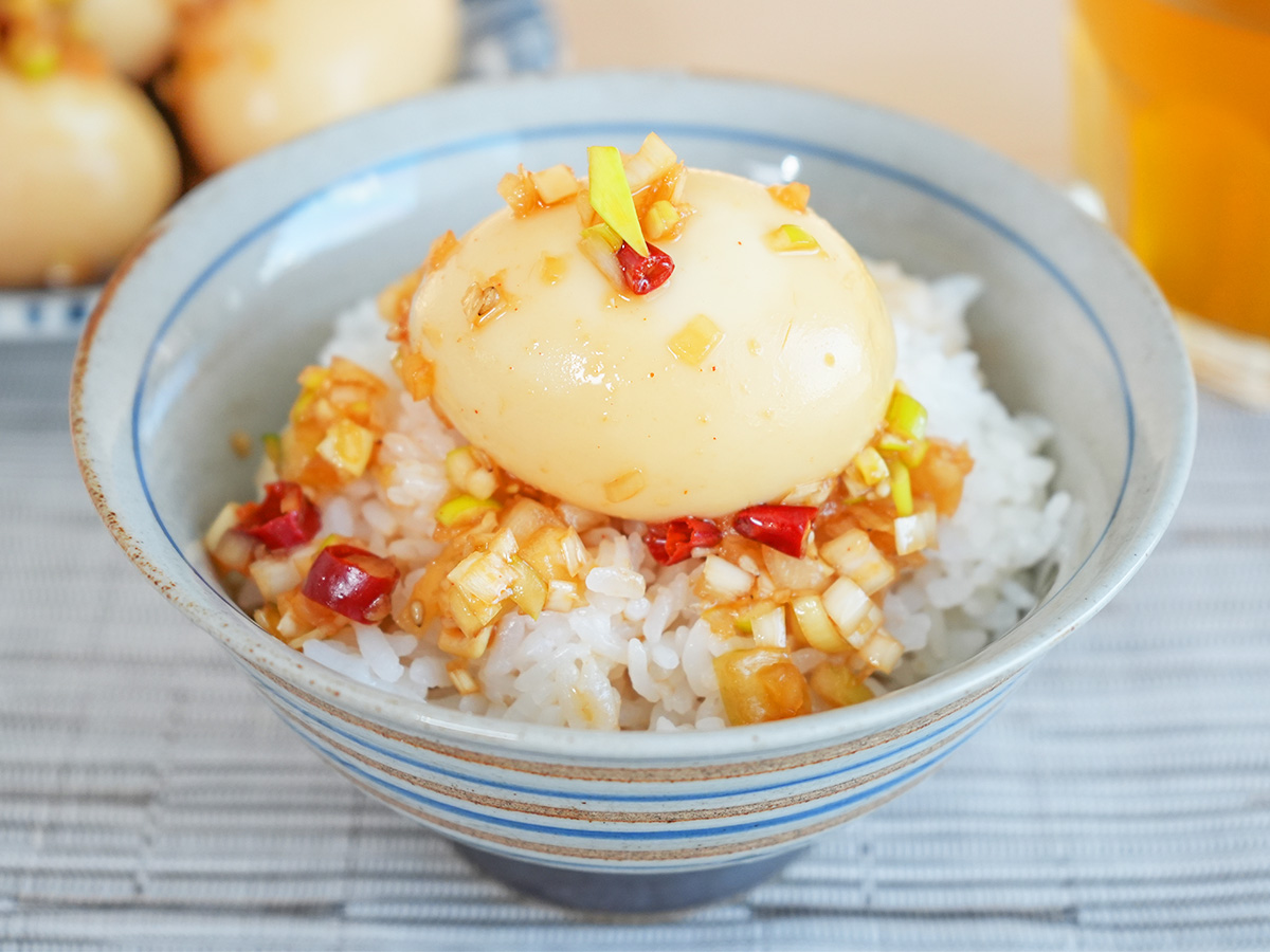 簡単&作り置きもできる！ご飯との相性抜群！「絶品濃厚味玉」ポリ袋レシピ