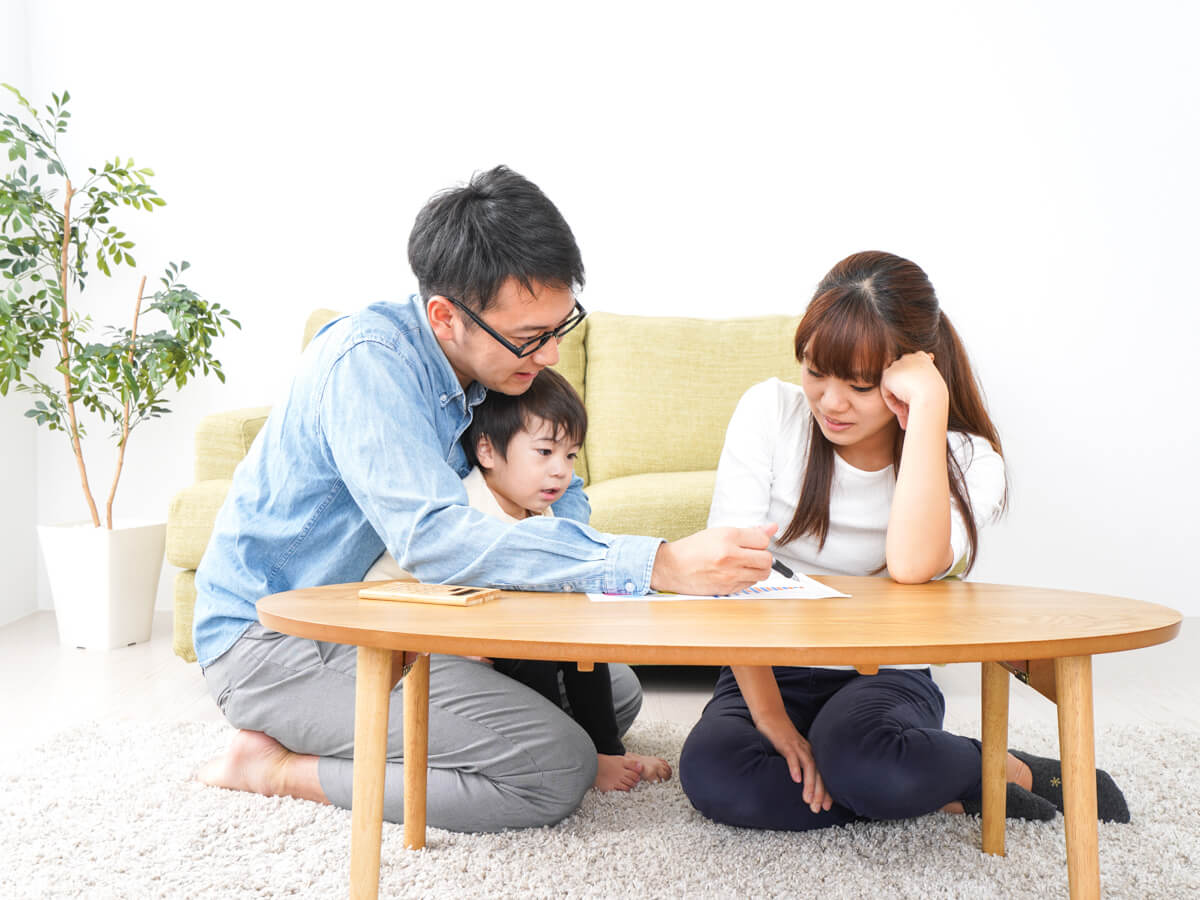 ハザードマップを確認する人